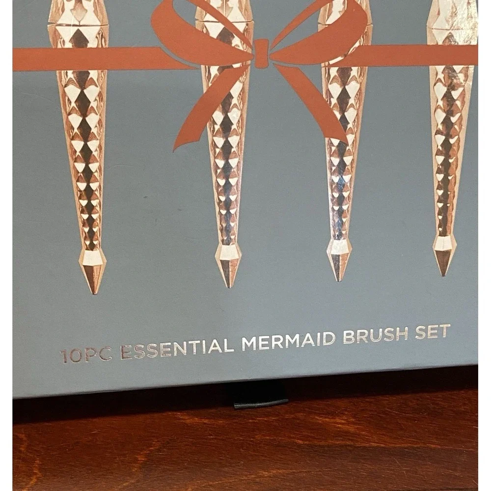 Innovation IA Beauty Oval Mermaid Makeup 10-Pc Brush Set NEW (Missing 1 Brush) - Picture 5 of 5
